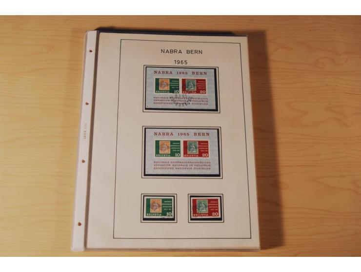 1849/2000, sehr umfangreiche und spezialisierte ungebrauchte/postfrische und gestempelte Sammlung mit vielen Briefen und etli