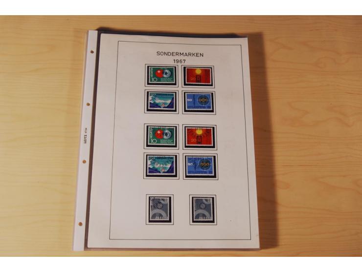 1849/2000, sehr umfangreiche und spezialisierte ungebrauchte/postfrische und gestempelte Sammlung mit vielen Briefen und etli