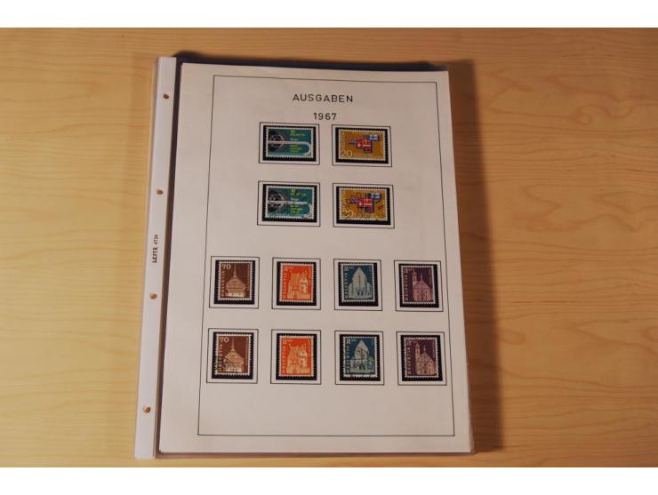 1849/2000, sehr umfangreiche und spezialisierte ungebrauchte/postfrische und gestempelte Sammlung mit vielen Briefen und etli