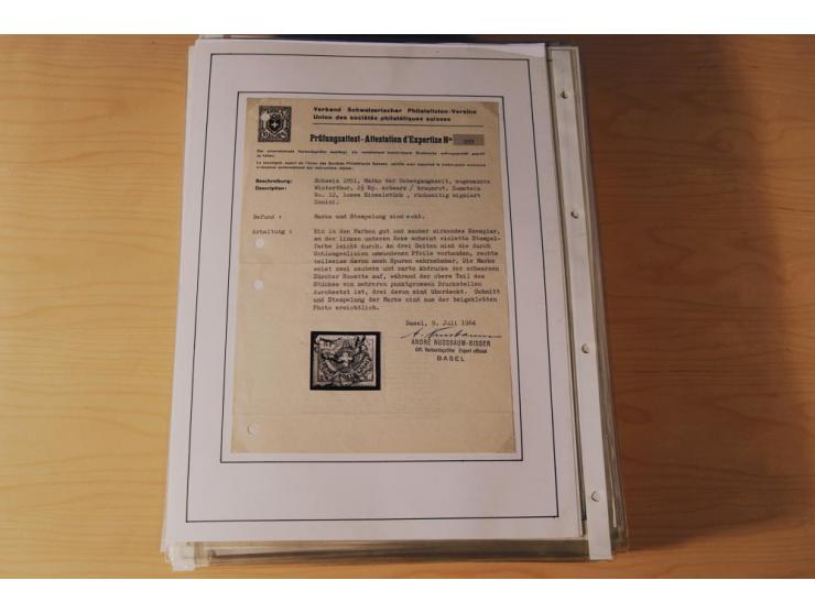 1849/2000, sehr umfangreiche und spezialisierte ungebrauchte/postfrische und gestempelte Sammlung mit vielen Briefen und etli