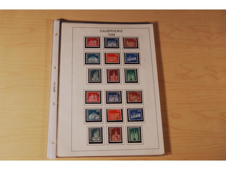 1849/2000, sehr umfangreiche und spezialisierte ungebrauchte/postfrische und gestempelte Sammlung mit vielen Briefen und etli