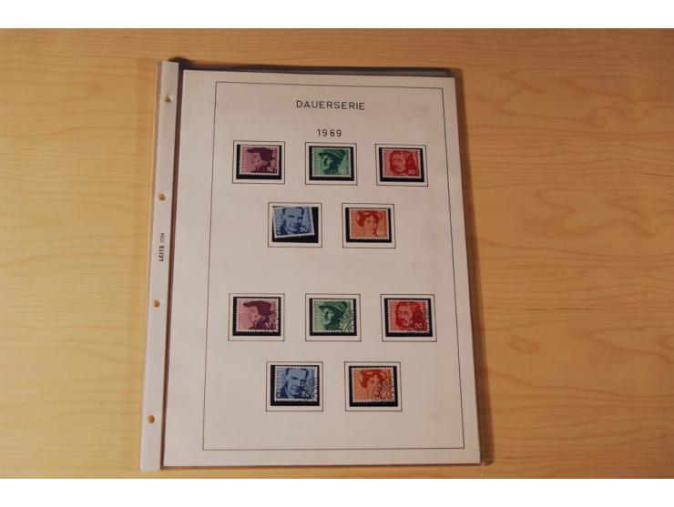 1849/2000, sehr umfangreiche und spezialisierte ungebrauchte/postfrische und gestempelte Sammlung mit vielen Briefen und etli