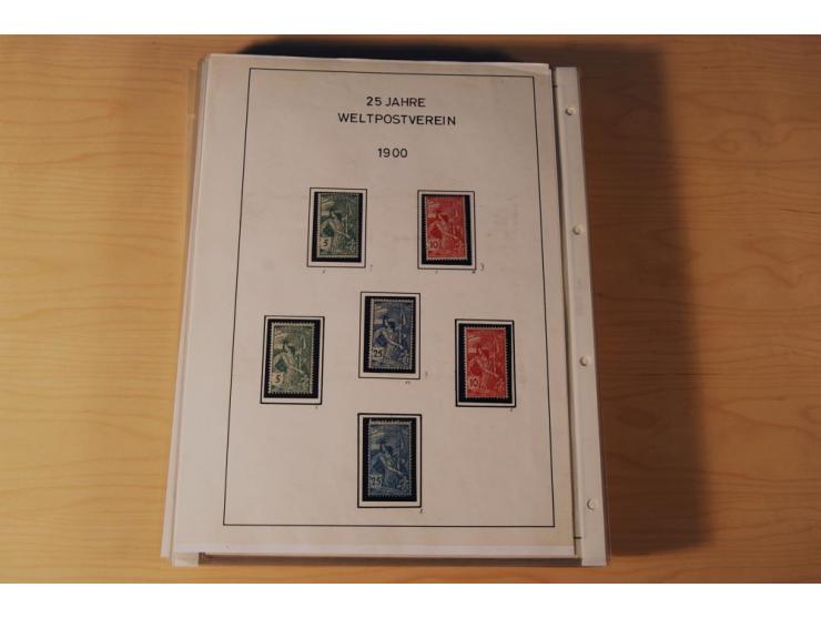1849/2000, sehr umfangreiche und spezialisierte ungebrauchte/postfrische und gestempelte Sammlung mit vielen Briefen und etli