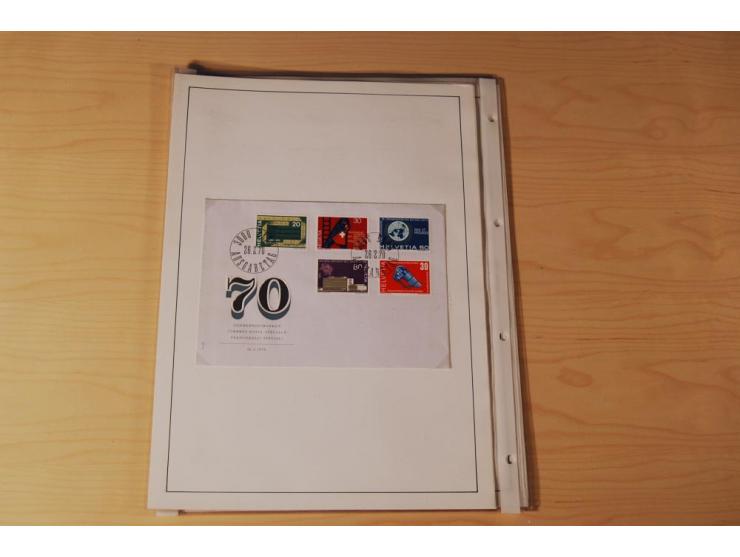 1849/2000, sehr umfangreiche und spezialisierte ungebrauchte/postfrische und gestempelte Sammlung mit vielen Briefen und etli