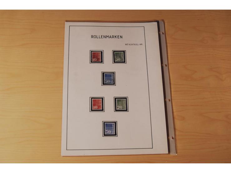 1849/2000, sehr umfangreiche und spezialisierte ungebrauchte/postfrische und gestempelte Sammlung mit vielen Briefen und etli