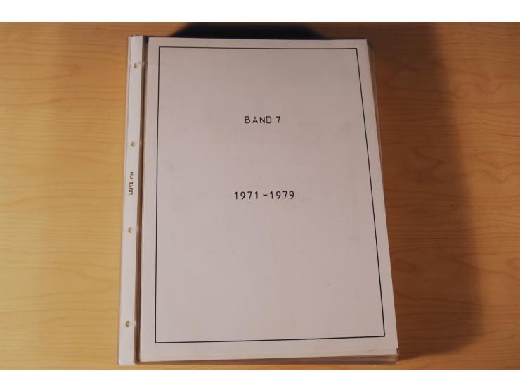 1849/2000, sehr umfangreiche und spezialisierte ungebrauchte/postfrische und gestempelte Sammlung mit vielen Briefen und etli