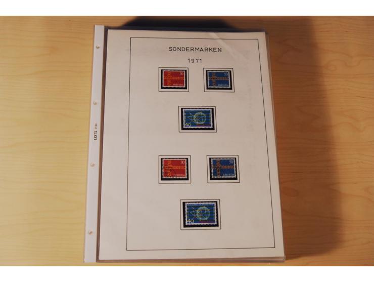1849/2000, sehr umfangreiche und spezialisierte ungebrauchte/postfrische und gestempelte Sammlung mit vielen Briefen und etli