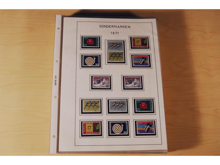 1849/2000, sehr umfangreiche und spezialisierte ungebrauchte/postfrische und gestempelte Sammlung mit vielen Briefen und etli