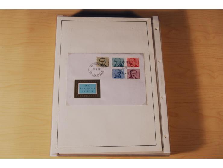 1849/2000, sehr umfangreiche und spezialisierte ungebrauchte/postfrische und gestempelte Sammlung mit vielen Briefen und etli