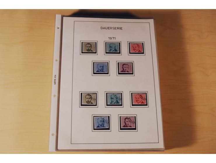 1849/2000, sehr umfangreiche und spezialisierte ungebrauchte/postfrische und gestempelte Sammlung mit vielen Briefen und etli