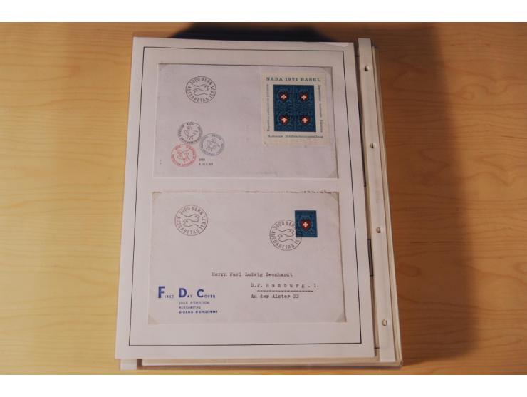 1849/2000, sehr umfangreiche und spezialisierte ungebrauchte/postfrische und gestempelte Sammlung mit vielen Briefen und etli