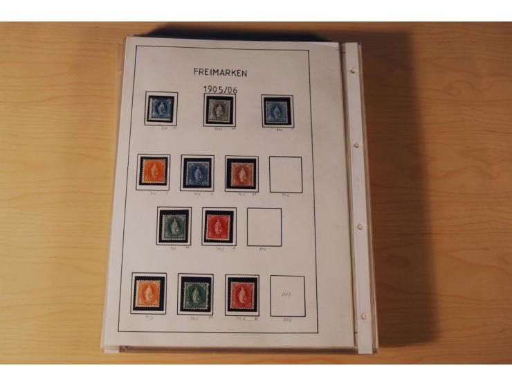 1849/2000, sehr umfangreiche und spezialisierte ungebrauchte/postfrische und gestempelte Sammlung mit vielen Briefen und etli