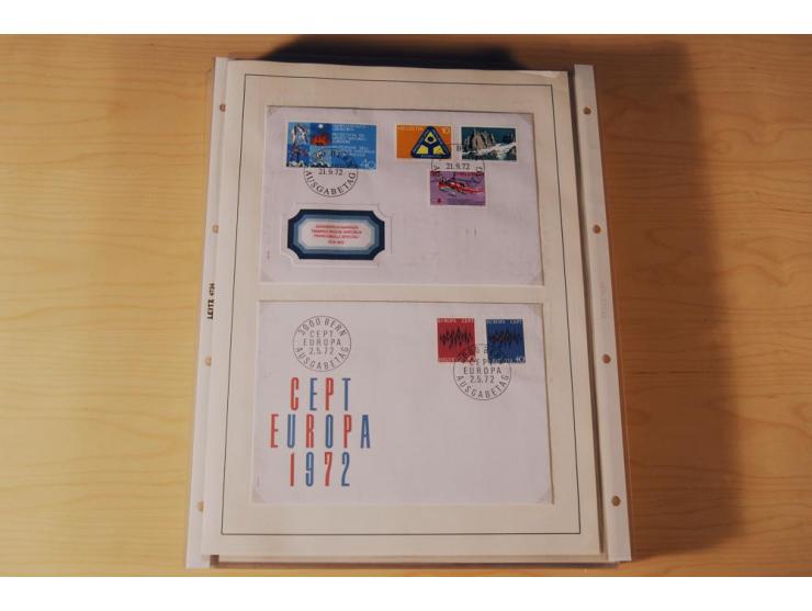 1849/2000, sehr umfangreiche und spezialisierte ungebrauchte/postfrische und gestempelte Sammlung mit vielen Briefen und etli