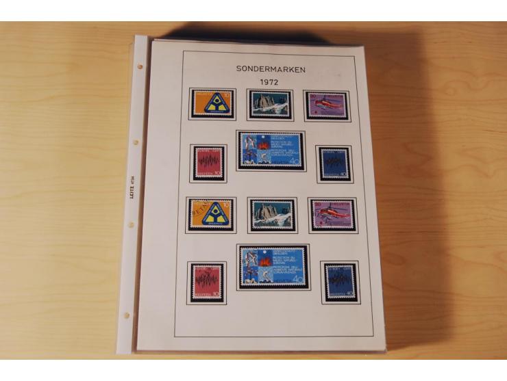 1849/2000, sehr umfangreiche und spezialisierte ungebrauchte/postfrische und gestempelte Sammlung mit vielen Briefen und etli