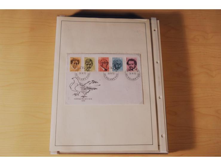 1849/2000, sehr umfangreiche und spezialisierte ungebrauchte/postfrische und gestempelte Sammlung mit vielen Briefen und etli