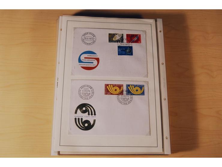 1849/2000, sehr umfangreiche und spezialisierte ungebrauchte/postfrische und gestempelte Sammlung mit vielen Briefen und etli