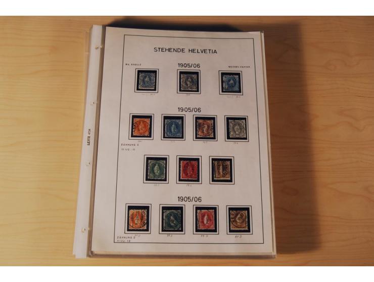 1849/2000, sehr umfangreiche und spezialisierte ungebrauchte/postfrische und gestempelte Sammlung mit vielen Briefen und etli