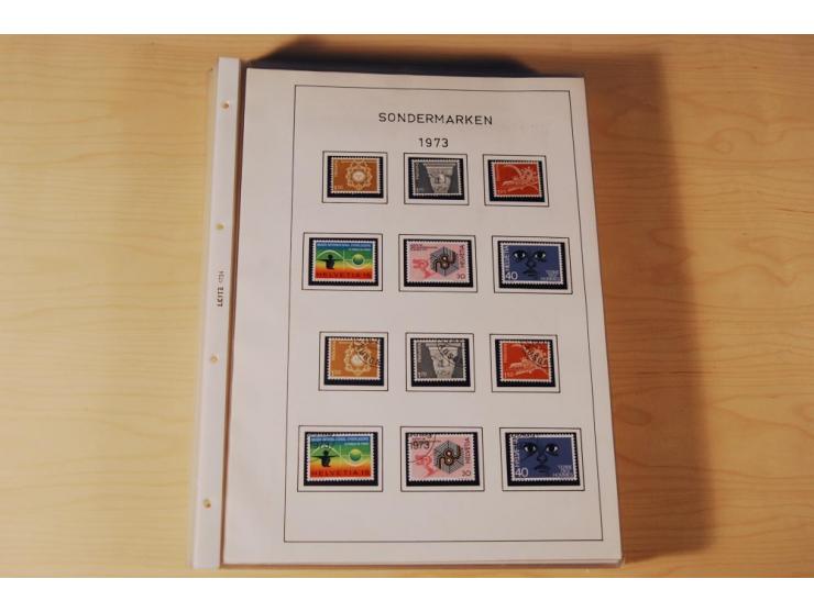 1849/2000, sehr umfangreiche und spezialisierte ungebrauchte/postfrische und gestempelte Sammlung mit vielen Briefen und etli