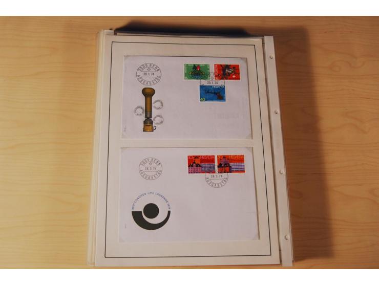1849/2000, sehr umfangreiche und spezialisierte ungebrauchte/postfrische und gestempelte Sammlung mit vielen Briefen und etli