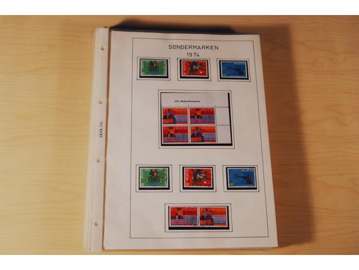 1849/2000, sehr umfangreiche und spezialisierte ungebrauchte/postfrische und gestempelte Sammlung mit vielen Briefen und etli