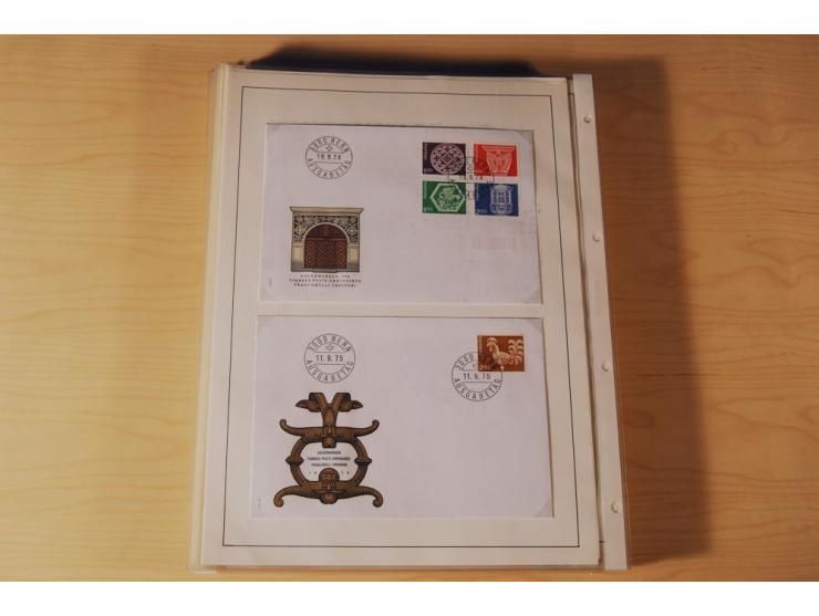 1849/2000, sehr umfangreiche und spezialisierte ungebrauchte/postfrische und gestempelte Sammlung mit vielen Briefen und etli