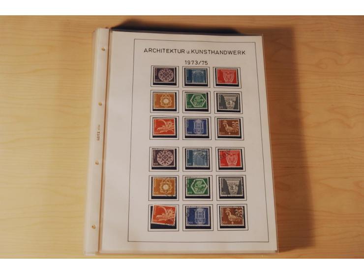 1849/2000, sehr umfangreiche und spezialisierte ungebrauchte/postfrische und gestempelte Sammlung mit vielen Briefen und etli
