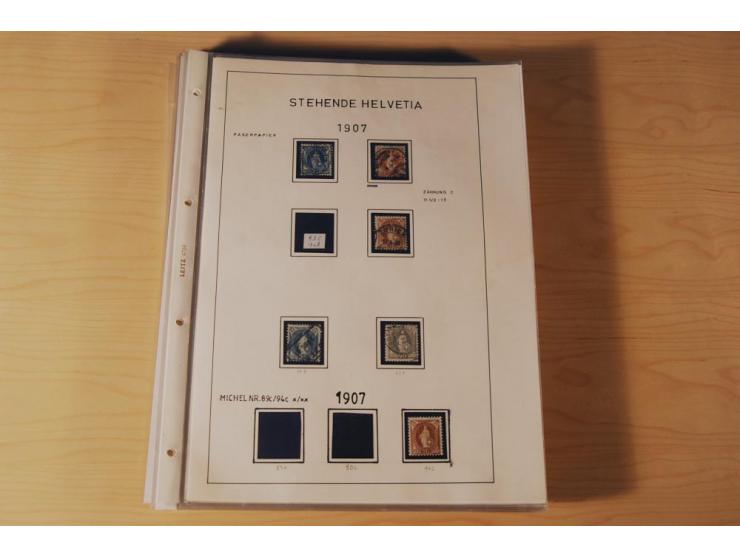 1849/2000, sehr umfangreiche und spezialisierte ungebrauchte/postfrische und gestempelte Sammlung mit vielen Briefen und etli