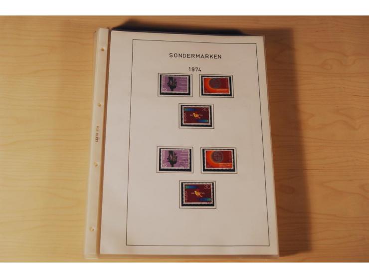 1849/2000, sehr umfangreiche und spezialisierte ungebrauchte/postfrische und gestempelte Sammlung mit vielen Briefen und etli