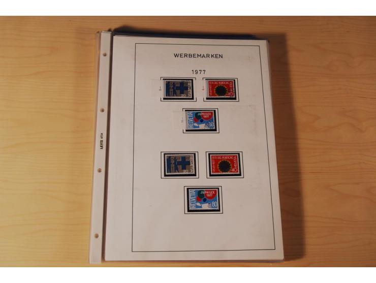 1849/2000, sehr umfangreiche und spezialisierte ungebrauchte/postfrische und gestempelte Sammlung mit vielen Briefen und etli