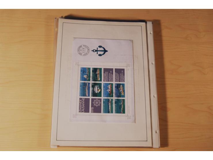 1849/2000, sehr umfangreiche und spezialisierte ungebrauchte/postfrische und gestempelte Sammlung mit vielen Briefen und etli