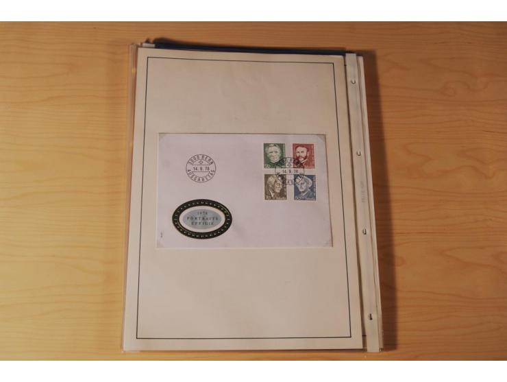 1849/2000, sehr umfangreiche und spezialisierte ungebrauchte/postfrische und gestempelte Sammlung mit vielen Briefen und etli