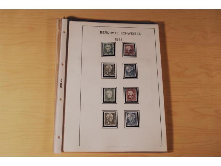 1849/2000, sehr umfangreiche und spezialisierte ungebrauchte/postfrische und gestempelte Sammlung mit vielen Briefen und etli
