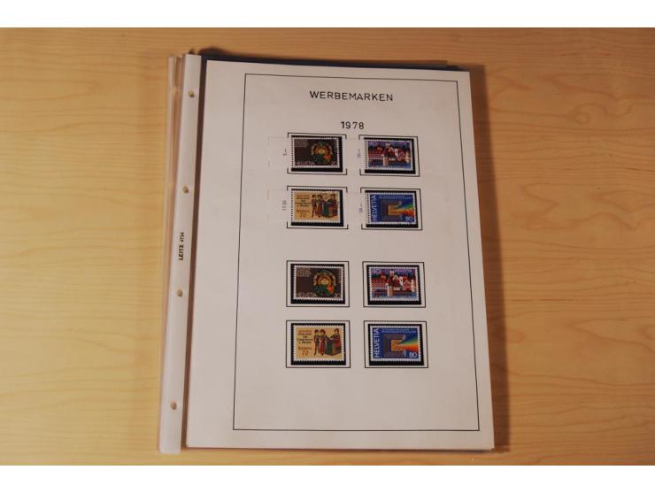 1849/2000, sehr umfangreiche und spezialisierte ungebrauchte/postfrische und gestempelte Sammlung mit vielen Briefen und etli