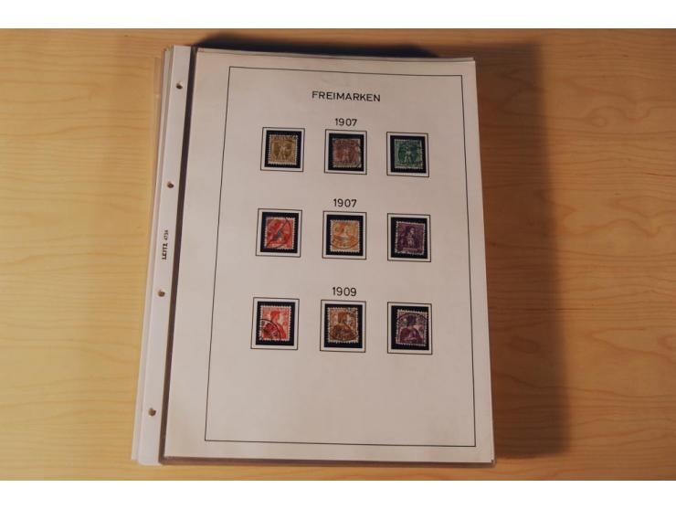 1849/2000, sehr umfangreiche und spezialisierte ungebrauchte/postfrische und gestempelte Sammlung mit vielen Briefen und etli