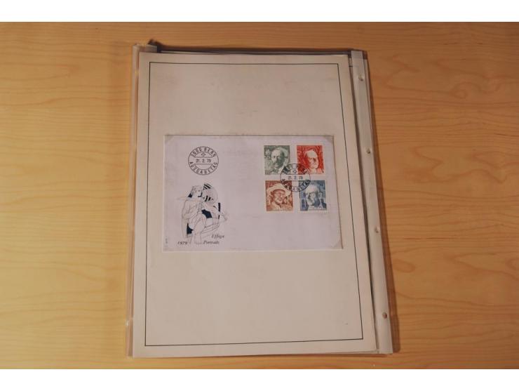 1849/2000, sehr umfangreiche und spezialisierte ungebrauchte/postfrische und gestempelte Sammlung mit vielen Briefen und etli