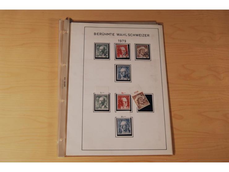 1849/2000, sehr umfangreiche und spezialisierte ungebrauchte/postfrische und gestempelte Sammlung mit vielen Briefen und etli