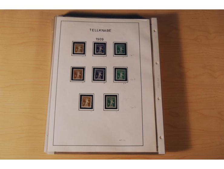 1849/2000, sehr umfangreiche und spezialisierte ungebrauchte/postfrische und gestempelte Sammlung mit vielen Briefen und etli