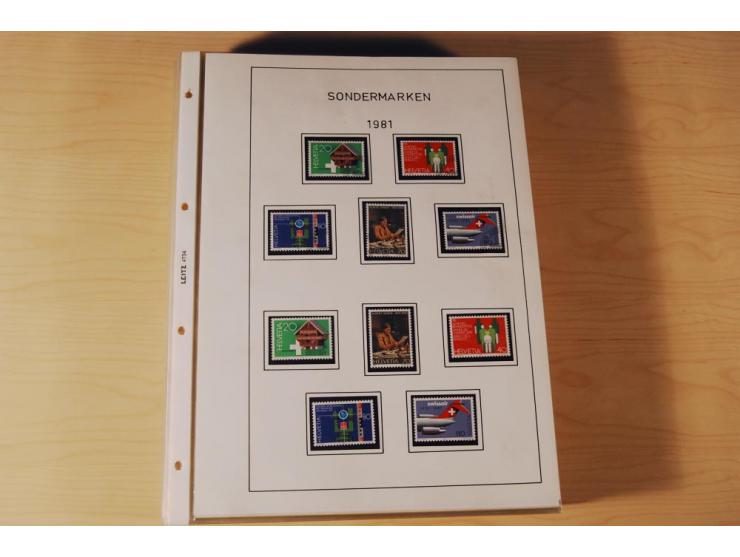 1849/2000, sehr umfangreiche und spezialisierte ungebrauchte/postfrische und gestempelte Sammlung mit vielen Briefen und etli