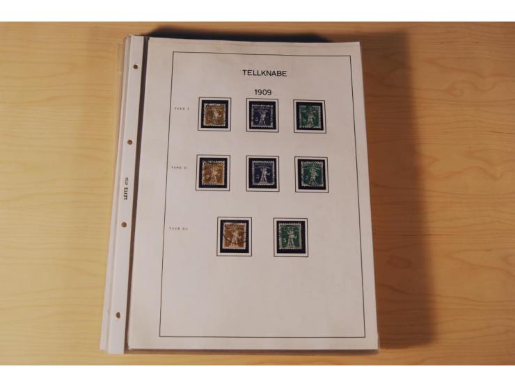 1849/2000, sehr umfangreiche und spezialisierte ungebrauchte/postfrische und gestempelte Sammlung mit vielen Briefen und etli