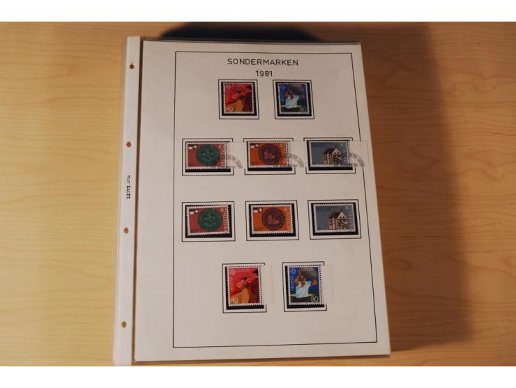 1849/2000, sehr umfangreiche und spezialisierte ungebrauchte/postfrische und gestempelte Sammlung mit vielen Briefen und etli