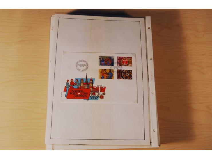 1849/2000, sehr umfangreiche und spezialisierte ungebrauchte/postfrische und gestempelte Sammlung mit vielen Briefen und etli