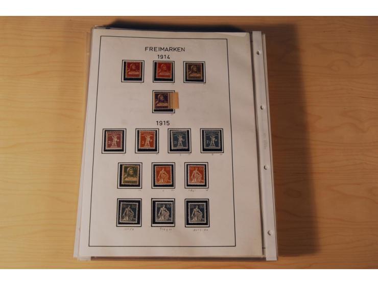 1849/2000, sehr umfangreiche und spezialisierte ungebrauchte/postfrische und gestempelte Sammlung mit vielen Briefen und etli