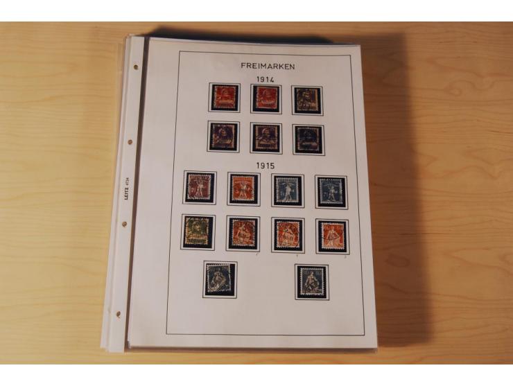 1849/2000, sehr umfangreiche und spezialisierte ungebrauchte/postfrische und gestempelte Sammlung mit vielen Briefen und etli