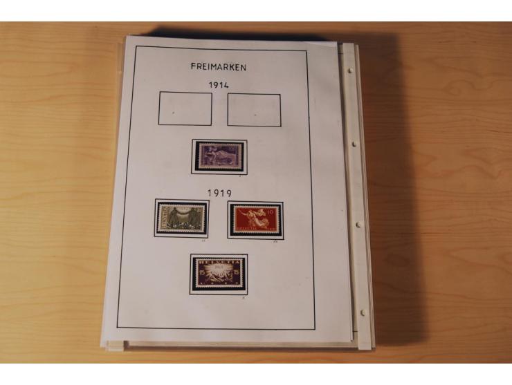 1849/2000, sehr umfangreiche und spezialisierte ungebrauchte/postfrische und gestempelte Sammlung mit vielen Briefen und etli