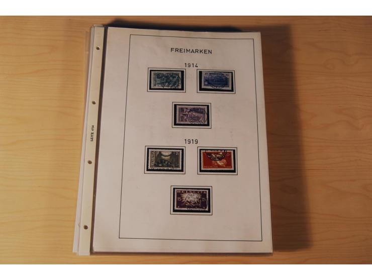 1849/2000, sehr umfangreiche und spezialisierte ungebrauchte/postfrische und gestempelte Sammlung mit vielen Briefen und etli