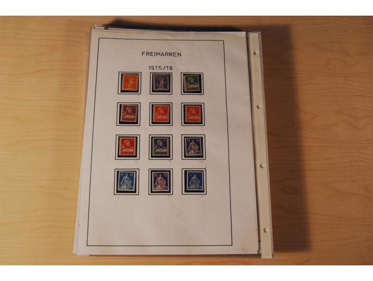 1849/2000, sehr umfangreiche und spezialisierte ungebrauchte/postfrische und gestempelte Sammlung mit vielen Briefen und etli