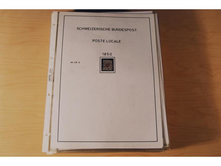1849/2000, sehr umfangreiche und spezialisierte ungebrauchte/postfrische und gestempelte Sammlung mit vielen Briefen und etli