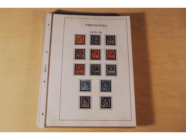1849/2000, sehr umfangreiche und spezialisierte ungebrauchte/postfrische und gestempelte Sammlung mit vielen Briefen und etli
