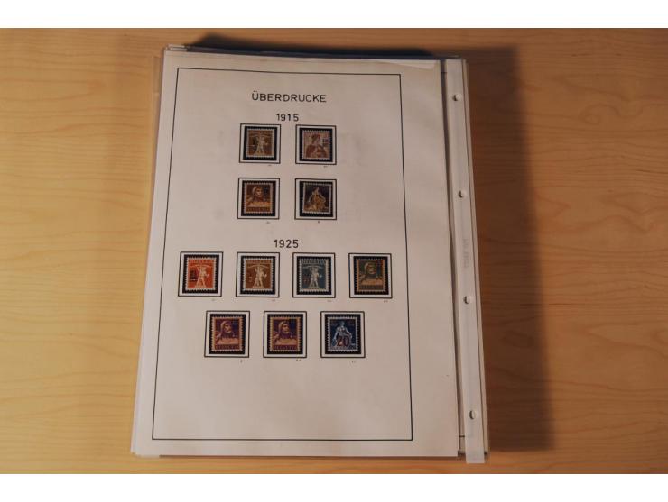 1849/2000, sehr umfangreiche und spezialisierte ungebrauchte/postfrische und gestempelte Sammlung mit vielen Briefen und etli
