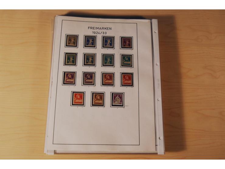 1849/2000, sehr umfangreiche und spezialisierte ungebrauchte/postfrische und gestempelte Sammlung mit vielen Briefen und etli